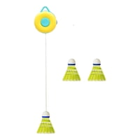 Magideal - Bádminton Solo Trainer Dispositivo De Entrenamiento De Bádminton Niños Adultos Dispositivo De Entrenamiento Profesional Autopráctica Para Ejercicio Fí