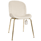 thumbnail image 1 of Silla Berta Velvet Base Dorada, 1 of 2