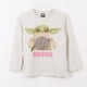 thumbnail image 1 of Polera Manga Larga Niña Grogu Gris Star Wars, 1 of 3