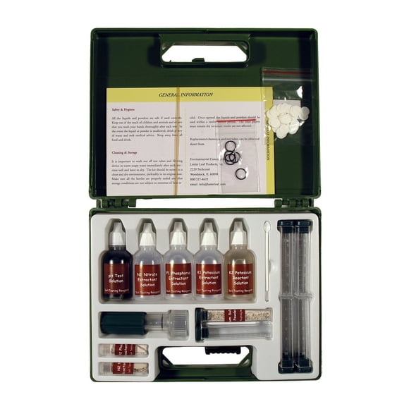 Kit de análisis de suelo Luster Leaf Products 1663 80 Professional