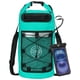 thumbnail image 1 of Mochila STOVER, impermeable, impermeable, con funda para teléfono, color verde, 1 of 9