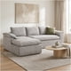 thumbnail image 5 of Sofa Seccional Izquirdo Luciano Resolte Indenpendiente Gris Liso, 5 of 8