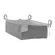 thumbnail image 3 of Bolsa De Almacenamiento Para Sillas De Ruedas, Cesta Con Andador Duradera Para Personas Mayores Debajo Del Asiento, Color Gris, 3 of 5