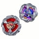 thumbnail image 1 of Beyblade Dual Pack X-Beat Tyranno 4-70q-Knife Shinobi 4-80hn, 1 of 6