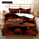 thumbnail image 1 of Hip Hop Rapper Printed Quilt Cover Pillow Cover Bedding Set Luxury Queen Bedding Set Customized Personal StyleBed Sheets, 1 of 5