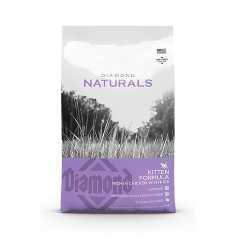 Diamond Naturals - Alimento Seco Gato Kitten Indoor Bolsa, 7,5 Kg