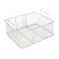 Bothyi - Cesta De Drenaje Cuadrada Para Freír Papas Fritas De Acero Inoxidable 35X25X10Cm