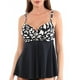 thumbnail image 1 of Tankini Basico Estampado Negro M, 1 of 3