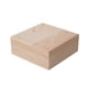 thumbnail image 1 of Caja De Almacenamiento De Madera, Caja Organizadora De Contenedores Para Organización Del Hogar, Pasatiempos Artísticos, 20cm X 20cm X 8cm, 1 of 5