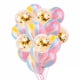 thumbnail image 1 of Paquete de 15 globos de fiesta, globos de confeti, juego de decoraciones de globos de 12 pulgadas, 1 of 5
