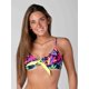 thumbnail image 1 of Top de Bikini Daikiri Mujer Deportivo con Lazo Floral Negro Flúor Protección UV50+, 1 of 3