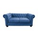 thumbnail image 1 of Sofá Florencia 2C Tela Velvet Azul Petróleo, 1 of 4