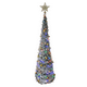 thumbnail image 2 of Árbol De Pascua Plegable Premium Nevado 2.10 Con Estrella y Luces LED Navidad 2025, 2 of 7