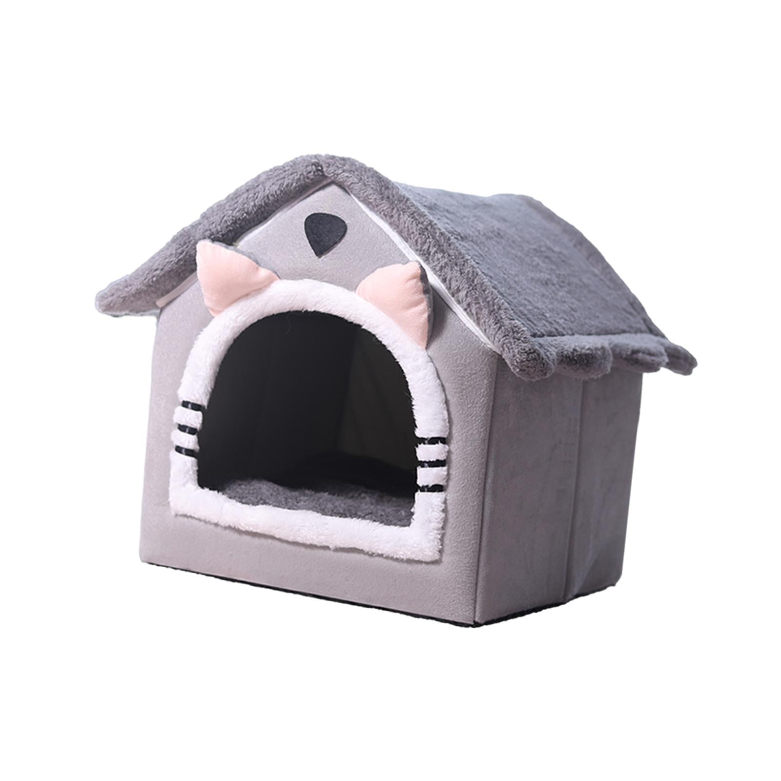 Ioensy - Cama Para Gatos Para Gatos De Interior, Perrera, Tienda De Campaña Para Gatos Autocalentable, Cueva Para Cachorros, Gatos, Perros S