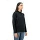 thumbnail image 2 of Polera Pique Quebec Manga Larga Negro Mujer, 2 of 6