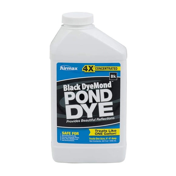 Tinte para estanques Airmax Black DyeMond Concentrado 4X 946 ml
