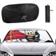 thumbnail image 1 of Presenta Pato Donald Sombrilla Solar para Auto - Protector de Parabrisas Plegable | Cortina Solar Delantero | Bloqueo UV y Aislamiento de Calor 133x73cm, 1 of 6