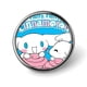 thumbnail image 1 of Insignia de Botón Desmarcar Cinnamoroll 2.8 cm, 1 of 6