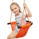 thumbnail image 1 of Columpio Swing ROPECUBE tejido a mano para niños pequeños, naranja, 1 of 7