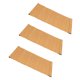 thumbnail image 2 of 3 Piezas De Bambú Rectangular Manteles De Mesa Esteras Posavasos 20x30cm Antideslizante, 2 of 3