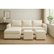 thumbnail image 2 of Sofa Seccional 3C Lusso Crudo Chaise Lounge Ambos Lados, 2 of 4