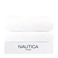 Pack 2 Toallas De Baño Nautica Home 100% Algodón Alta Calidad 76X152Cm White