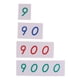 thumbnail image 1 of Montessori matemáticas número tarjetas 1-9000 para ni?os matemáticas aprendizaje temprano juguete, 1 of 3