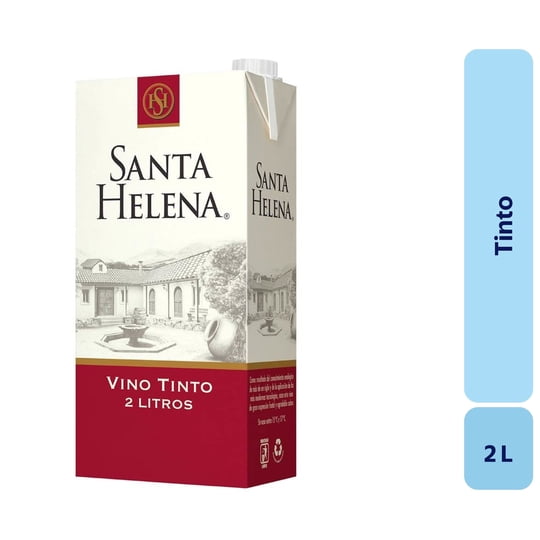 Vino Tinto Caja 2 L Santa Helena