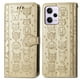 thumbnail image 1 of Funda Cartera FOXDOCK para XIAOMI Redmi Note 12 Pro 5G , Flip PU con Relieve de Gatos y Perros, Tarjetero y Soporte, 1 of 6