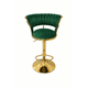 thumbnail image 3 of Taburete Queen Velvet Elegante Terciopelo Ajustable Verde, 3 of 7