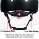 thumbnail image 3 of Casco de bicicleta OUWOER ajustable multideportivo para niños pequeños y jóvenes, 3 of 6