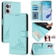thumbnail image 5 of Funda tipo cartera FOXDOCK para Oneplus NORD CE 2 5G con soporte, ranuras, RFID, diseño de gato, 5 of 5