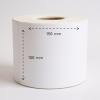 Bloccare - Etiqueta Térmica 100X150 Mm - 1 Rollo (500 Unidades)