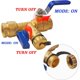 thumbnail image 3 of Kit de válvulas de servicio para calentadores de agua LIULO TOOL 3/4 pulgadas IPS, 3 of 7