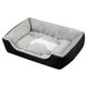 thumbnail image 1 of Cama Extra Grande Para Perro Forro Suave Color Negra Gris, 1 of 7