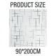 thumbnail image 1 of Película de privacidad para ventanas, película de vidrio esmerilado para puertas, adhesivo no adhesivo para ventanas, adhesivo decorativo estático esmerilado para ventanas, protección UV para el hogar, 1 of 7