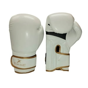 Genérico - Guantes Adulto Starlight Deluxe 8 Onz Diseño B - Tj602 (Blanco)