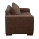 thumbnail image 4 of Sofá Neo 3 Cuerpos Cuero Auris Café, 4 of 8