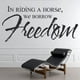 thumbnail image 2 of Decomural Freedom Riding A Horse WS-17023, 2 of 2