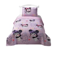 Tengfei - Cubrecama Colcha Quilt De Verano Plaza Y Media Infantil Niña