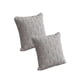 thumbnail image 1 of Set De 2 Fundas De Cojin Serie Abanico 45x45 Cm Gris, 1 of 4