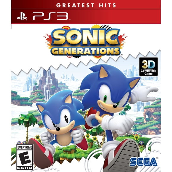 Videojuego SEGA Sonic Generations PS3 Greatest Hits
