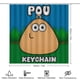 thumbnail image 2 of Pou-theme 4-Piece Shower Curtain Set with Rugs, Waterproof Bathroom Decor Set Includes Bath Mat, U-Shaped Rug, Toilet Lid Cover and Curtain with Hooks, 2 of 6
