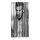 thumbnail image 1 of Cortina de ducha de David Beckham, juego de cortinas de baño con ganchos, tamaño 36 x 72 pulgadas, 1 of 3