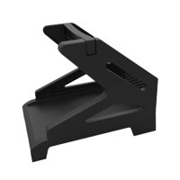 Bothyi - Portaetiquetas Plegable En Abanico Portaetiquetas Térmicas Para Suministros De Escritorio Oficina En Casa Negro