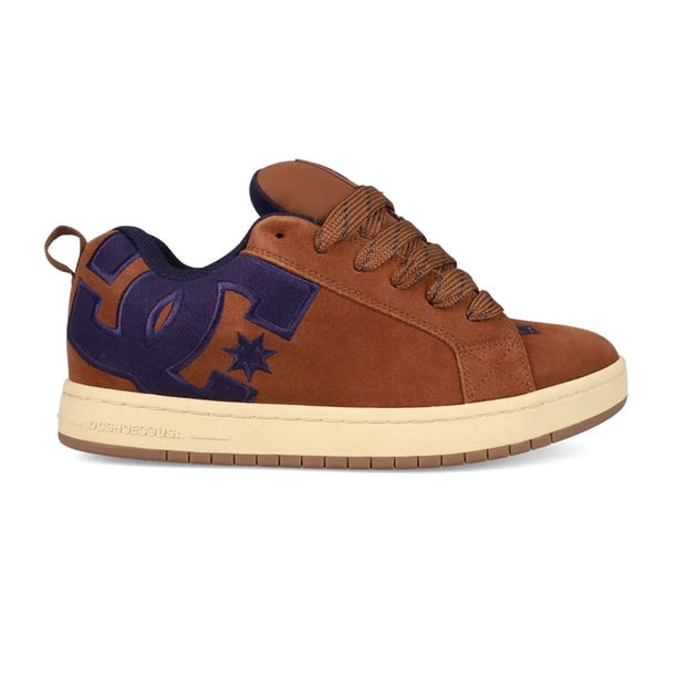 Zapatilla Hombre Court Graffik SE Café Azul DC
