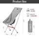 thumbnail image 2 of Silla de camping Naturehike, plegable y ligera, con soportes de 150 kg, 2 of 6