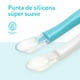thumbnail image 2 of Cucharas punta de silicona Motherna 2 uns, 2 of 3