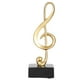 thumbnail image 1 of Estatua de nota musical, escultura, figura, símbolo, adornos, decoración para el hogar, oficina, escritorio, 1 of 11