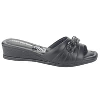 Sandalia Comfortflex Mujer 2370401 Negro Casual